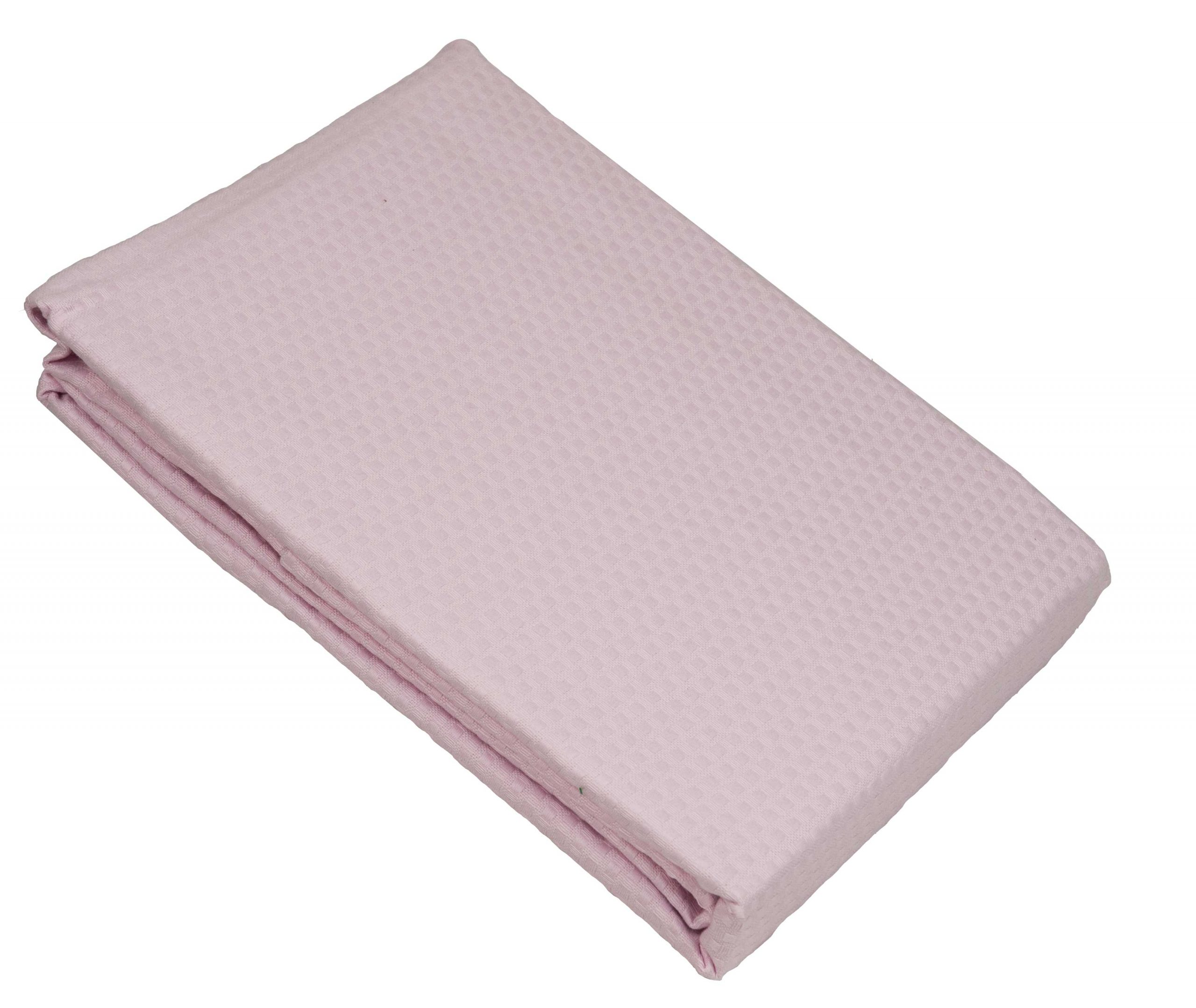 Κουβέρτα Πικέ Le Blanc Sanforized Cotton 100% Pink Μονή 170×245 Le Blanc