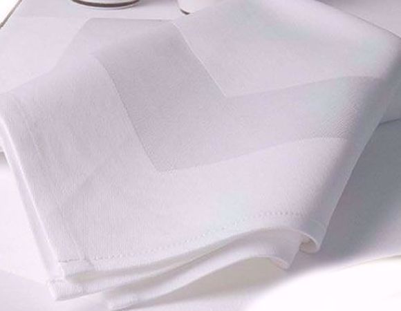 Πετσέτα SATIN BAND Line Cotton 100% 220gsm 53×53 Le Blanc